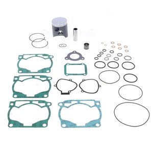 Top <b>End</b> Piston Kit: Cast 2-Stroke Piston 66,34 mm + Top <b>End</b> Gasket Kit - Product Image 1