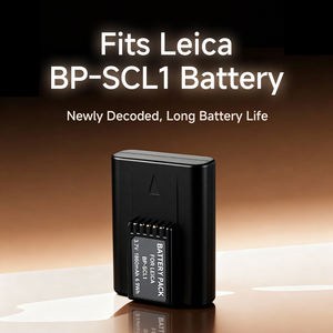 BP-SCL1แบตเตอรี่ลิเธียมแบบชาร์จไฟได้ความจุสูงสำหรับกล้อง <span class=keywords><strong>Leica</strong></span> BM8/<span class=keywords><strong>M8</strong></span>/<span class=keywords><strong>M8</strong></span>.2/M7/M9/M9-P/M9-M/ฉัน14464 - Product Image 2