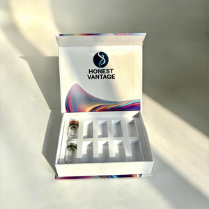 กล่องบรรจุภัณฑ์สำหรับจัดส่งขวดบรรจุสารเคมีขนาด 2 มล.-10 มล. แบบแม่เหล็กสุดหรู ผลิตจากวัสดุรีไซเคิล พร้อมแผ่น EVA ด้านใน - Product Image 1