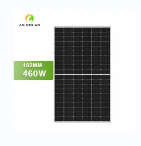 Painel solar bifacial 450w painel solar telhas painel solar para casa