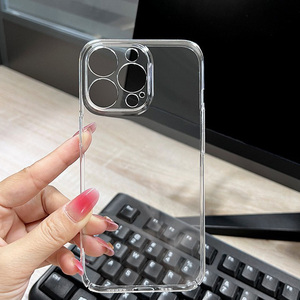 Funda Transparente para Teléfono con Protección de Pantalla y Lente Anticaída y Antiamarilleo para iPhone 13 14 12 Mini 7 15 16 17 Plus 11 PRO XR XS MAX - Product Image 5