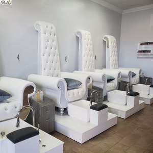 2026 <span class=keywords><strong>Pronne</strong></span> Beauty Bac à pédicure blanc avec jet et fonction massage pour spa des pieds / Bol à pédicure en porcelaine - Product Image 6