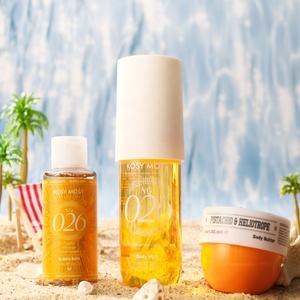 Échantillon de parfum Kosy Mosy Wisteria pour femme, flacon délicat violet floral, testeur 100ml+<span class=keywords><strong>60ml</strong></span>+50g, parfum Wisteria - Product Image 5