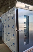 Appareil de fermentation pour boulangerie chinoise, 64 plateaux, fonction retardateur, machine à fermentation pour pâte à pâtisserie, beignets, pour boulangerie
