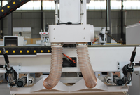 Machine de sculpture sur bois ATC cnc, avec refroidissement à eau, bon marché,