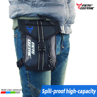 Untuk MOTOCENTRIC tas kaki kanvas besar kasual dompet sepeda dompet sabuk ponsel kantong multi-guna tas sadel bagasi sepeda motor