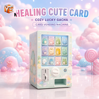 Distributeur de cartes ZDYS, machine à cartes Gacha Twist, paiement par code QR, en acier, verre et PVC, pour les magasins de cartes, les centres commerciaux, les salles de jeux d'arcade