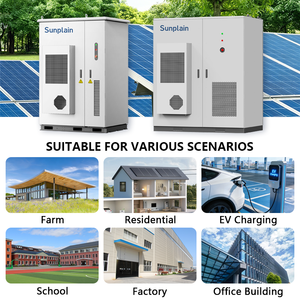 Sistema de Almacenamiento de Energía Industrial y Comercial Todo en Uno de 125kW 241kWh, Gabinete Exterior con Enfriamiento por Aire, Batería de Alto Voltaje LiFePO4 - Product Image 4