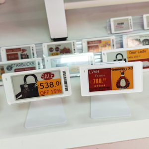 ป้ายราคาอิเล็กทรอนิกส์ ESL แบบกำหนดเอง Custom Teejoin e-ink หน้าจอ e-ink ขนาด 2.13 นิ้ว ซื้อป้ายราคาอิเล็กทรอนิกส์สำหรับร้านค้าปลีก ป้ายราคาดิจิทัลสำหรับซูเปอร์มาร์เก็ต - Product Image 1