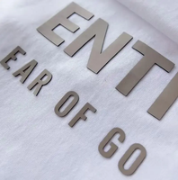 Autocollant personnalisé en silicone pour presse à repasser sur la chaleur, t-shirt, étiquette de vêtement imprimée par transfert de chaleur en 3D, logo en silicone pour étiquette de vêtement