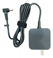 Chargeur et adaptateurs pour ordinateur portable 65W 19V 2.37A Adaptateur secteur Type C carré en matériau ignifuge