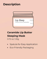 Label privé AHA BHA Vitamine C Lèvres rebondies Lèvres rebondies Lèvres rebondies Masque exfoliant hydratant de nuit Masque de sommeil