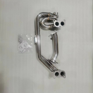 CABEZAL DE ESCAPE DE ACERO INOXIDABLE para IMP <span class=keywords><strong>REZA</strong></span> WRX/STI GDB GG EJ20/EJ25 02-06 - Product Image 1