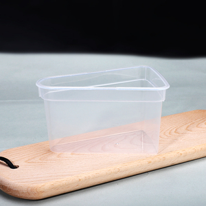 Thiết kế mới mạnh mẽ nhựa Tiramisu hộp với nắp và muỗng 300ml nhựa dùng một lần món tráng miệng cup rõ ràng Mousse bánh container - Product Image 3