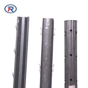 <span class=keywords><strong>Poteau</strong></span> de treillis pour vignoble de 2,4 m avec crochets, poteaux de vignoble en métal, haute résistance et ténacité, Tas De Raisin - Product Image 1