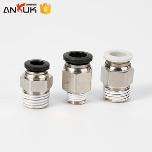 ข้อต่อนิวเมติกส์เกลียวพลาสติก1/4 1/8พร้อมท่อขนาด6x4 8x5 10X6.5สำหรับระบบอัตโนมัติ - Product Image 2