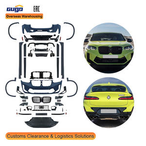 Kit carrosserie GUGO X4M G02 Style sans échange de phares, mise à niveau de rétrofit sans soudure pour BMW X4 G02 <span class=keywords><strong>2018</strong></span>-2021 vers 2022-2026 Facelift - Product Image 1