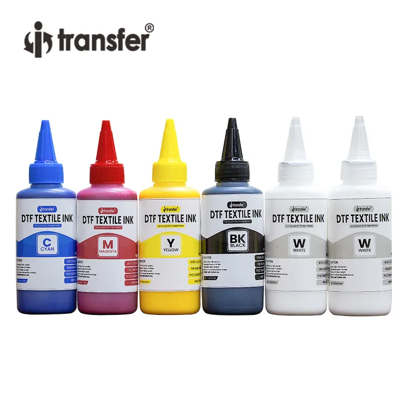 DTF Ink 100ml White Textiles Pigment Ink für L1800 L805