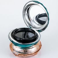Boîte à coussin d'air portable vide pour poudre de maquillage, étui DIY pour fond de teint, crème BB/CC, couleur nude