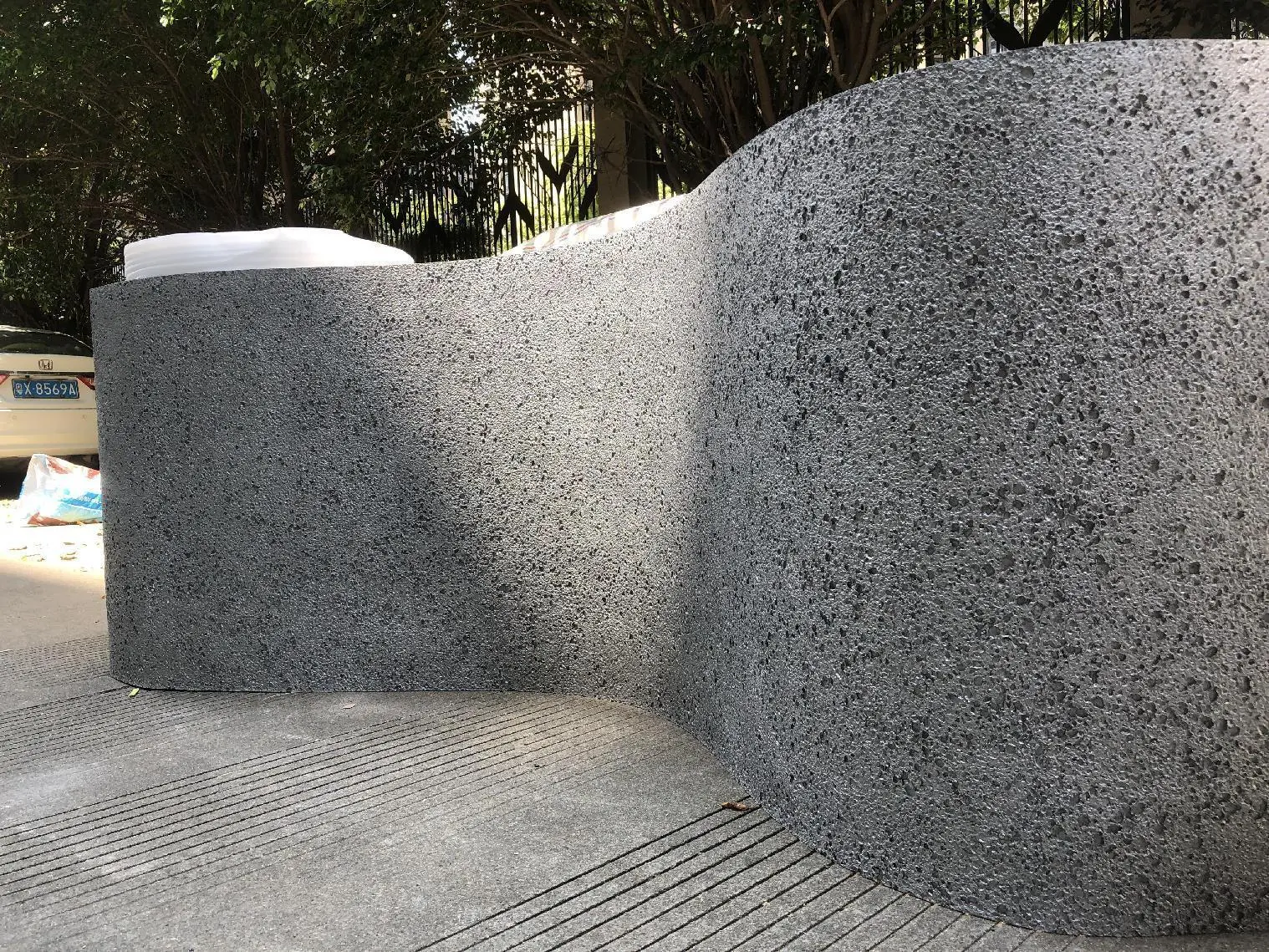 Đá tự nhiên bột Tấm tường lớn tấm 600*2400*3-5mm uốn cong xi măng mềm stonefoamed nhôm hợp kim Hội Đồng Quản trị a1fireproof