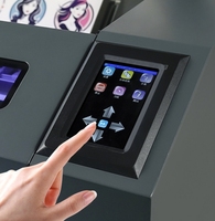 Cámara CCD de grado automático de alta precisión FS350, cortador de etiquetas de papel, trazador de alta precisión, servocontrolador, software Signmaster