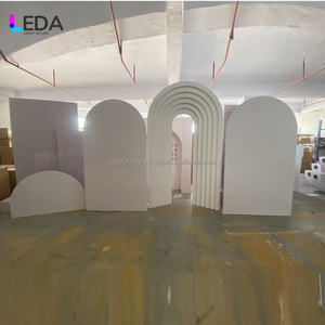 LEDA Hot Sale White <b>Backdrop</b> Stylish Party Decoration <b>Backdrop</b> Practical <b>Stand</b> for Wedding Events - Product Image 6
