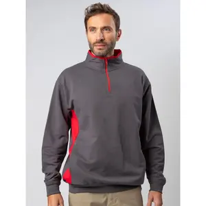 Felpa con Mezza Zip Egadi Made in Italy Merchandising - Product Image 1