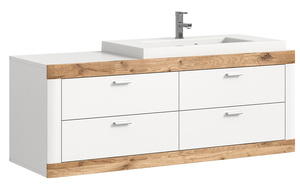 Moderno ed elegante Design tedesco singolo mobile da bagno per la casa con lavello X2NE4708 - Product Image 5