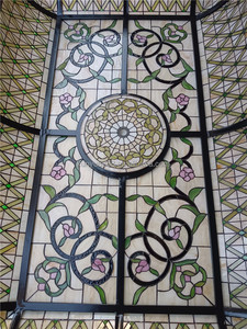 Cúpula de Vidrio Emplomado Personalizada para Iglesia, Decoración de Iluminación para Techo/Cúpula/Pared en Interiores y Exteriores - Product Image 2