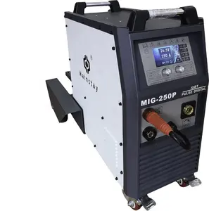 Mainstay 250 amp Pusle Mig Welding Machine Synergic Mig Welders 220/380/415v Co2 Machine Spot Soldar Machine MIG 250