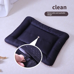 Wholesale Customized Fluffy <b>Plush</b> Pet Bed Nonslip Small and Large Size with Animal Pattern Removable for Sleep - Product Image 6