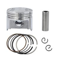 Piezas de motor de motocicleta, Kit de anillos de pistón para HONDA DIO50 Z4 AF54 AF55 AF56 AF57 AF58 AF61 AF62 NPS50 CHF50 STD ~ 100 38mm ~ 39mm