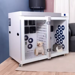 USMILEPET Tam Otomatik Çevre Dostu Evcil Hayvan Kurutma Kutusu Köpekler Kediler Şarj Edilebilir ABS ve Çelik Malzeme Hızlı Kurutma Bakım Salonu Kullanımı - Product Image 1