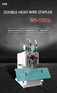 Engrapadora Eléctrica de Doble Cabezal Metálico WD-103 con Cabezales <span class=keywords><strong>Haller</strong></span> para Encuadernación de Folletos - Product Image 4