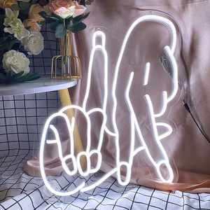 Insegna al Neon personalizzabile per negozio creativo ha portato la luce arcobaleno un pezzo Logo del segno elettronico - Product Image 5