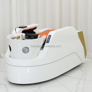 Équipement de salon de coiffure moderne Bac Shampooing Tête <span class=keywords><strong>Spa</strong></span> Shampooing Lit <span class=keywords><strong>Spa</strong></span> Shampooing Lit Professionnel Pas Cher - Product Image 6