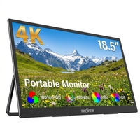 Moniteur portable InnoView 4K 18,5 pouces pour ordinateur portable, écran de jeu HDR, moniteur de voyage