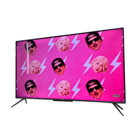 Smart TV 50 Inci 4K HDTV LED TV dengan Android WiFi untuk Penggunaan TV Hotel