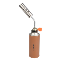 Réchaud à gaz manuel en acier au butane STARCAMP pour camping en extérieur, avec torche à flamme puissante et pistolet, idéal pour les voyages et les pique-niques