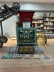 Konveyör bant karıştırma mekanizması tuğla hattı tuğla yapma makinesi ile donatılmış sabit 4-35B hazne yarı otomatik çimento - Product Image 5