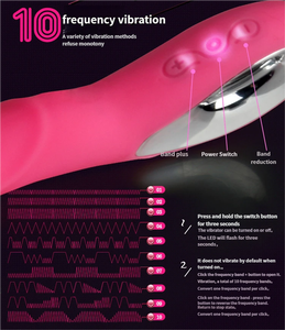 Vibratore a Dito per Punto <span class=keywords><strong>G</strong></span> con 10 Modalità OEM, Vibratore Wireless USB, Massaggiatore AV, Dildo Vibrante, Giocattoli Sessuali per Donna - Product Image 6