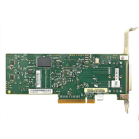 Kartu HBA RAID SAS LSI SAS 9200-8e 8 Port Eksternal SFF-8088 PCIe 2.0 x8 6Gb/s