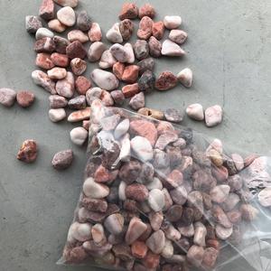 Pierres naturelles, galets et pierres de couleur rose, pour décoration, pavé - Product Image 1