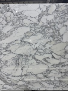 Dalle de marbre blanc naturel italien Arabescato pour intérieur, salle de bain, toilettes, sol, mur, carrelage, plan de toilette, <span class=keywords><strong>douche</strong></span> - Product Image 3