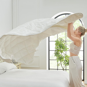 <span class=keywords><strong>Couette</strong></span> matelassée toutes saisons en alternative au duvet, imprimée, respirante, lavable, réversible, douce, pour hôtel et usage domestique - Product Image 4