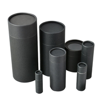Conteneurs de parfum d'huile essentielle personnalisés tube cylindrique thé boîte d'emballage cadeau tube de papier cylindrique en papier marchandises d'emballage en stock