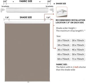 Persianas Enrollables Motorizadas Opacas para Ventanas Oriel, Tamaño Personalizado, Anti-UV, Impermeables y Duraderas - Product Image 4