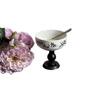 ชุดจานชามเซรามิกพอร์ซเลนสไตล์ฝรั่งเศสแบบย้อนยุคสไตล์จีน พร้อมที่เก็บเทียนหอมดีไซน์สร้างสรรค์ - Product Image 5