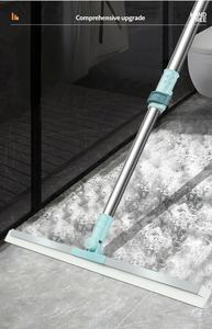 <span class=keywords><strong>Balai</strong></span> de nettoyage en silicone, raclette anti-poussière, raclette à double usage (humide et sec) pour sols et vitres, idéale pour le nettoyage des salles de bain et des douches domestiques - Product Image 6