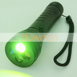 Trắng Đỏ Xanh Lá Cây Màu Vàng Cảnh Báo LED Torch Công Suất Cao Đường Sắt Tín Hiệu Sạc Đèn Pin - Product Image 1